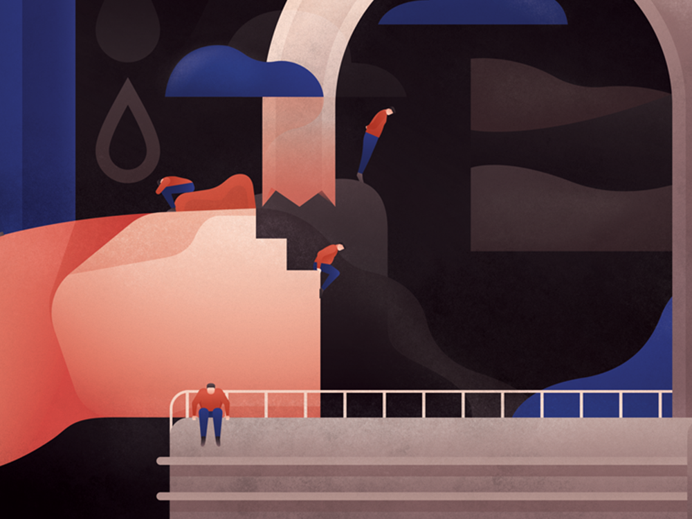 Editorial illustrations designed to support written content and storytelling.